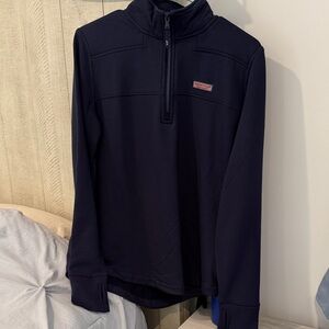 Vineyard Vines women’s Dark Blue Zip-Up Sweater